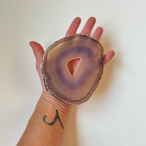 Natural Agate Slice - Picture 5 of 6